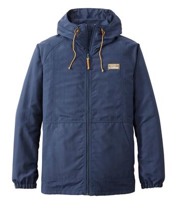 Mountain Classic Full Zip Japonská velikost Námořnická 0UMQ920002 [LL Bean] Pánská bunda, Střih, S, Námořnická, Námořnická,