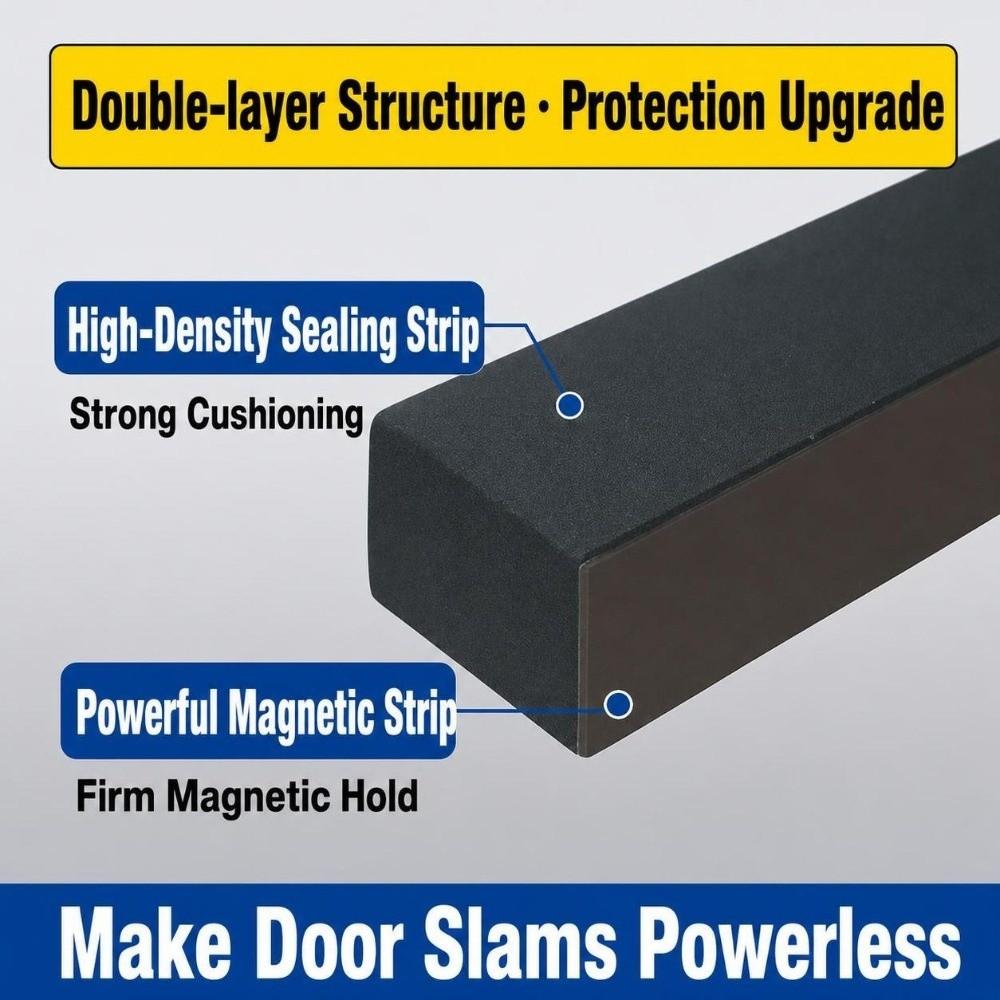EVA Door Edge Guard Anti-Collision Side Protector Strip Universal Door Buffer Strip For Most Cars