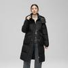 Waist Thin Down Cotton-padded Clothes Women's Medium and Long Winter Fashion Thickened Warm Cotton-padded Clothes Jacket Cotton-padded Jacket