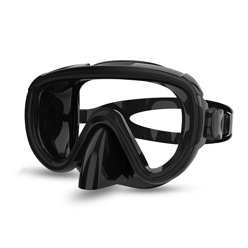 HOTDIVE Adult Tempered Glass Diving Mask