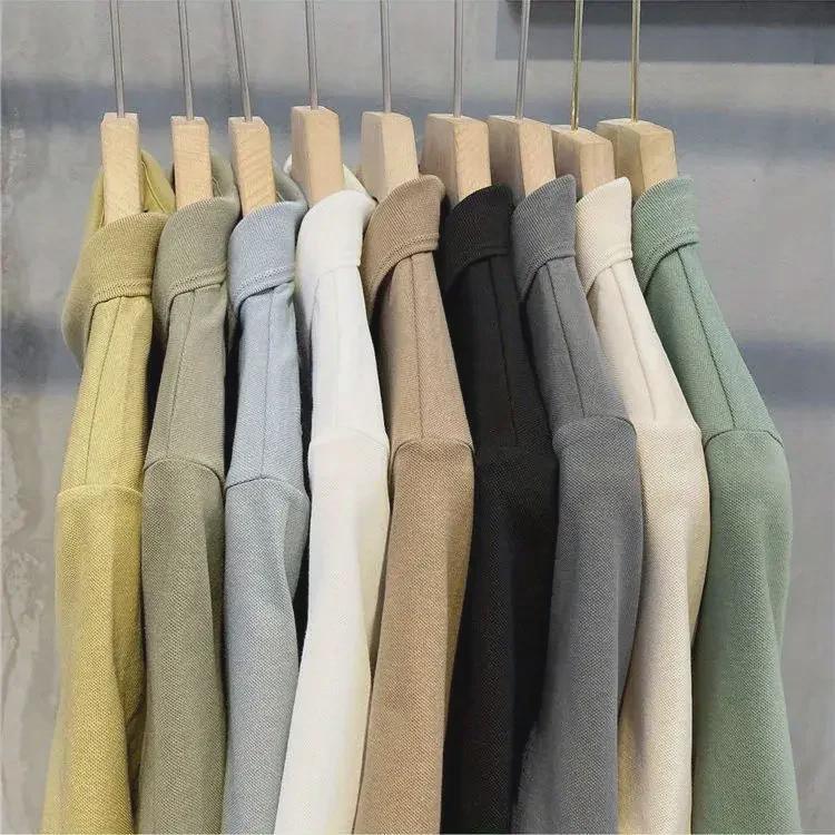 Modilan 2023 Men's Slim Fit Polo: New Solid Color with Lapel Beads, Short Sleeve, Korean Style Trend