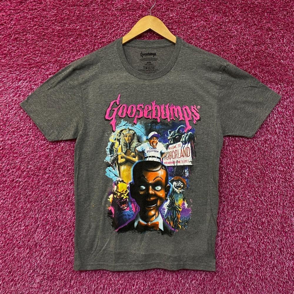 

Goosebumps gray Tshirt size medium Unisex T-Shirt S