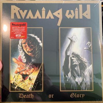 LP-skiva RUNNING WILD - Death Or Glory NOISE2LP029X Noise 2023 Europa Rock