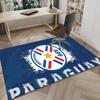 Paraguay Football Federation Emblem Area Rug Office Rug, Chair Rug, Decor Carpet Livingroom Bedroom Mat, Large Size Fan Gifts Christmas Gifts