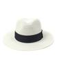 Yunibeosyeolkemiseuteuli Navy Line Summer White Fedora