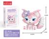 Sanrio Anime Bausteine Kawaii Hello Kitty Kuromi MyMelody Cinnamoroll Diamant Bausteine Puppe Spielzeug Kinder Geburtstagsgeschenk