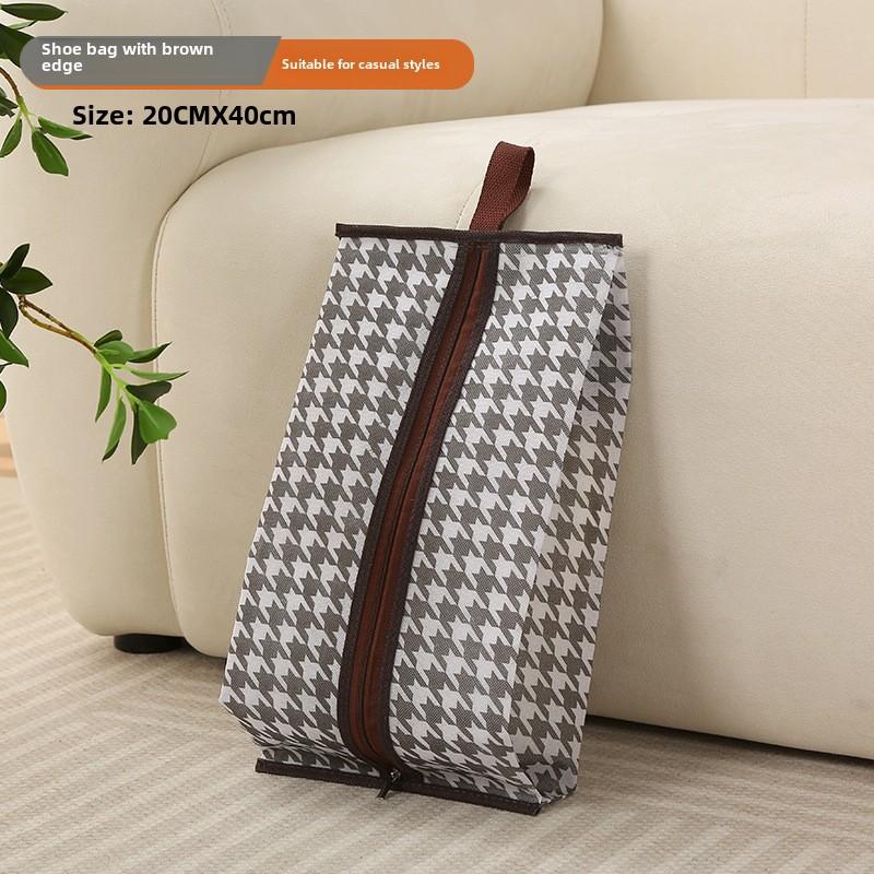 Travel Shoe Bags, Waterproof Dustproof Shoe Storage Bags with Handles, Clear Shoe Organizer for Boots and Shoes