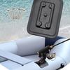 2Pcs Kayaking Inflatable Boats Rod Holder Mount Fishing Rod Holder Fish Finders Mount Inflatable Boats Glues on Pad