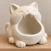 Key Storage Box, Big-Mouthed Cat Design Key Holder, Large Opening Key Organizer for Keys Jewelry Small Items