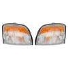 Front Turn Signal Corner Lamp Indicator Replacement for E Class W124 1984‑1995 Dual Color 1248260843 Front Turn Signal LightTurn Signal 2