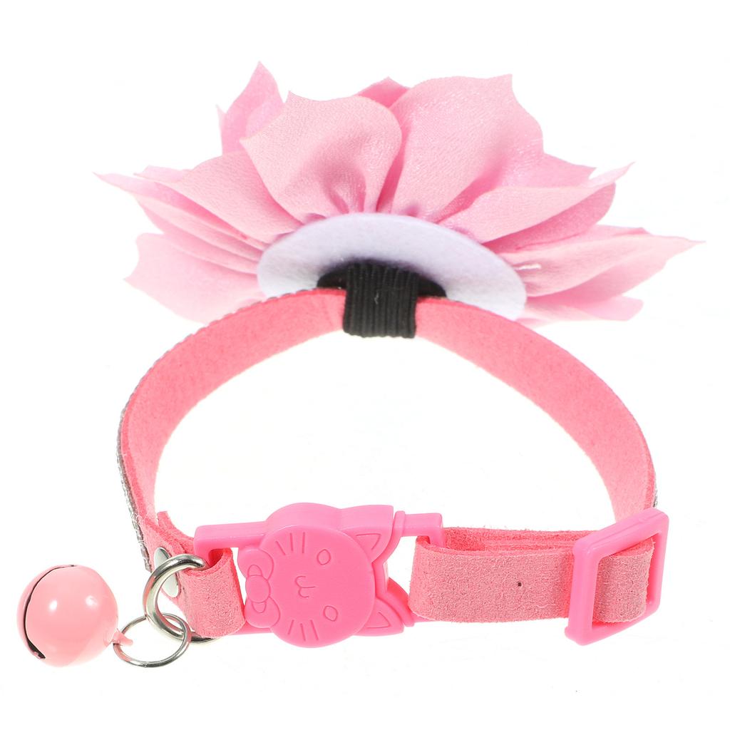 Rhinestone Cat Collar Adjustable Retro Decorative Pet Collar for Small Medium Dogs Comfortable Supple Skin-Friendly Party