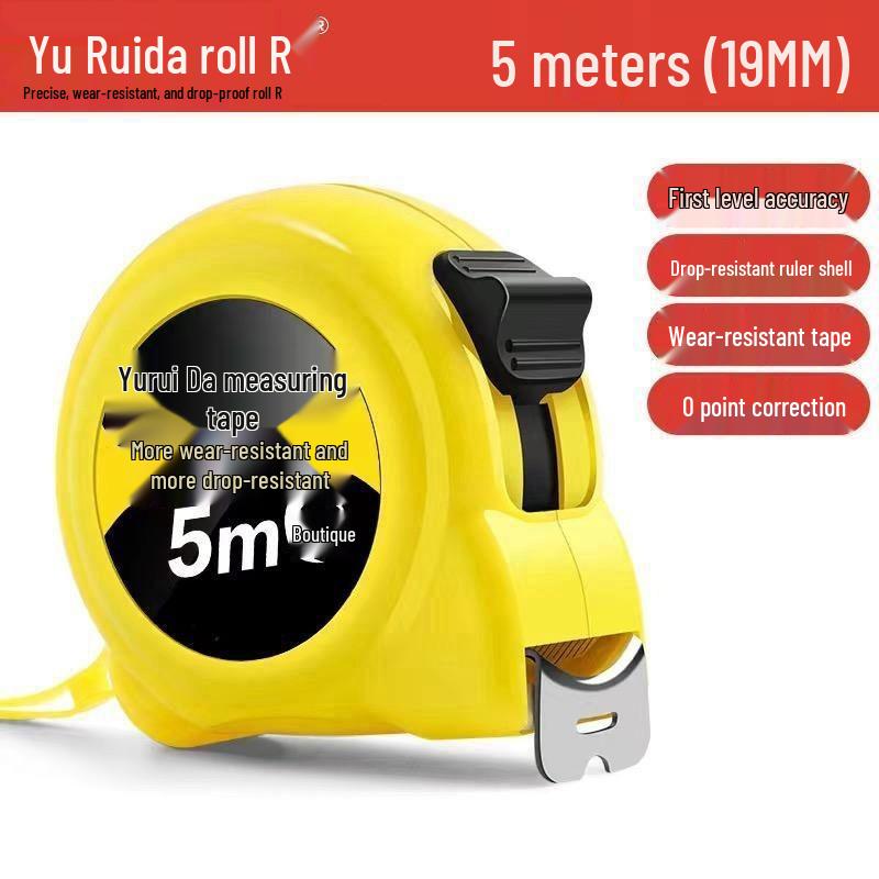 Durable Rustproof Waterproof Thickened Tape Measure & Ruler - Widened, Wear-resistant, 10m