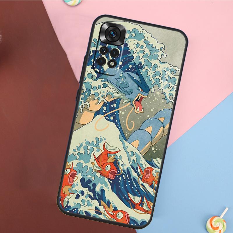 The Great Wave off Kanagawa Cover For Xiaomi Redmi Note 14 13 Pro 12 11 9 10 9S 10S 11S 12S Redmi 14C 10C 12C 13C Case