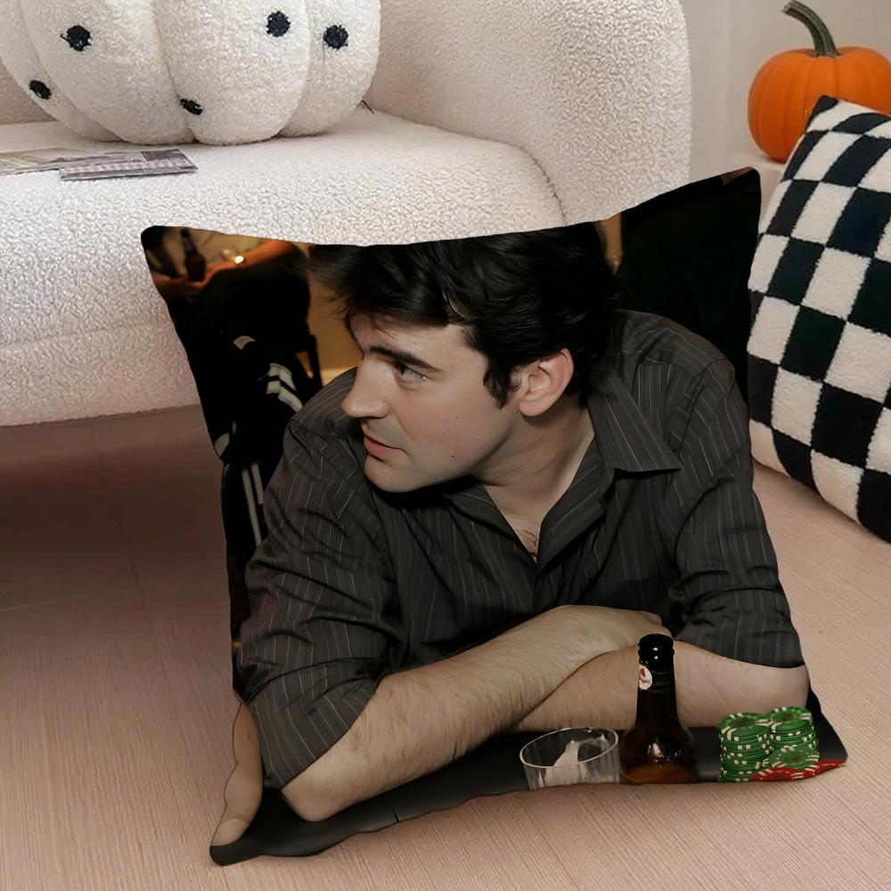 RRon Livingston Cushion Cover Linen Pillow Case Soft Breathable Protective Couch Room Decoration