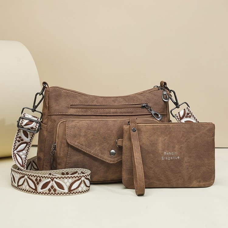 

Do old child and mother messenger bag casual shoulder women s bag коричневий