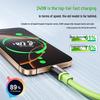 Super Fast Charging 6A Liquid Silicone Type-C Multi-functional Thickened Data Cable