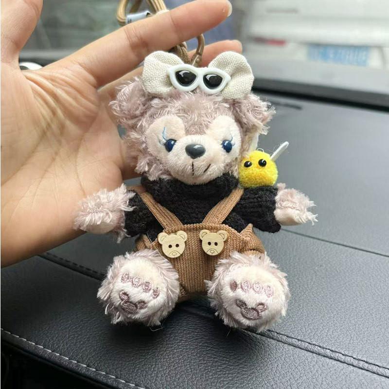 Plush Fox Delightful Toy Keychain Soft And Huggable Accessory For Use Everyday