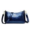 Crocodile Pattern Leather Handbag for Women Luxury Shoulder Bag Crossbody Bag