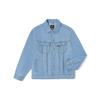 Long Sve Collared Denim Jacket Men Jackets Light-Blue LMT005067101249A02991