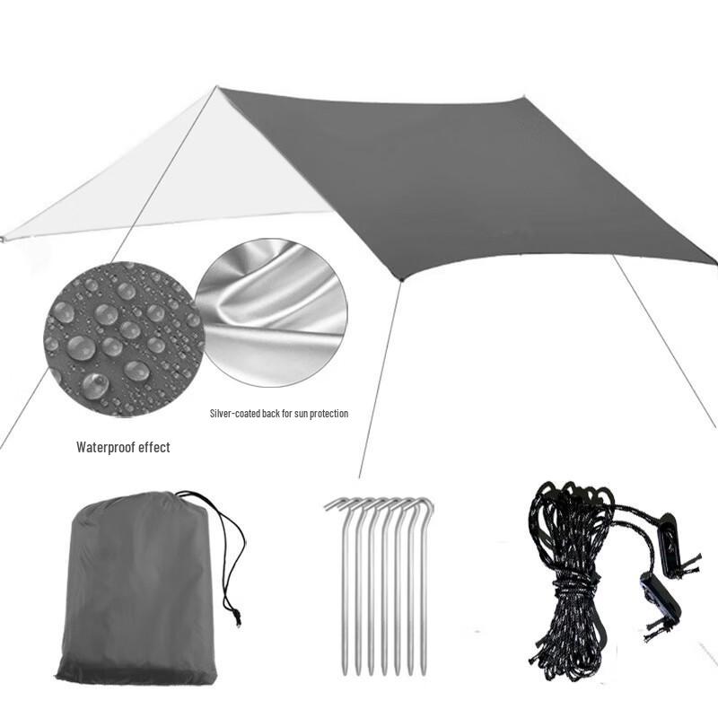 Outdoor 3-4 Person UV Protection Camping Tarp