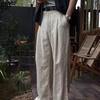 Men's Retro-Inspired Tencel Linen Wide-Leg Casual Pants