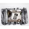 Individually Wrapped Plastic Cutlery Packets Heavy Duty Silverware Kits Fork Spoon Knife Napkin Salt Pepper 50 Utensils Sets Bl