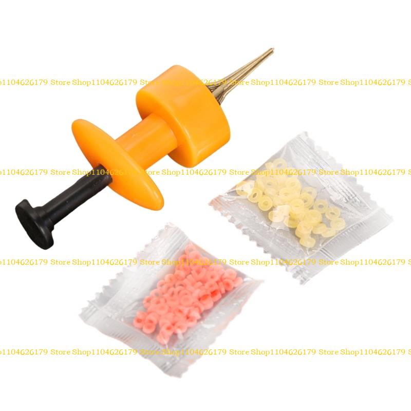 A1A2 Portable Fishing Baits Light Weight Clip Earthworm Bloodworm Clip Live Maggots Quick Feeding Hook Clip Easy to Use