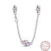Vendi Charms a Catena con Animali, Piante, Viaggio, Design di Moda, Perline in Argento 925, 3mm, Fai da Te, Creazione di Gioielli Fini
