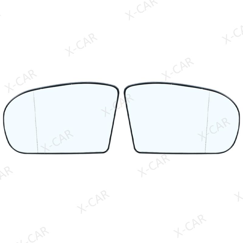 Car Rearview Heated Clear Side Mirror Glass Lens Wide Angle For Mercedes Benz W203 W211 2000 2001-2006 2038100121 2038101021