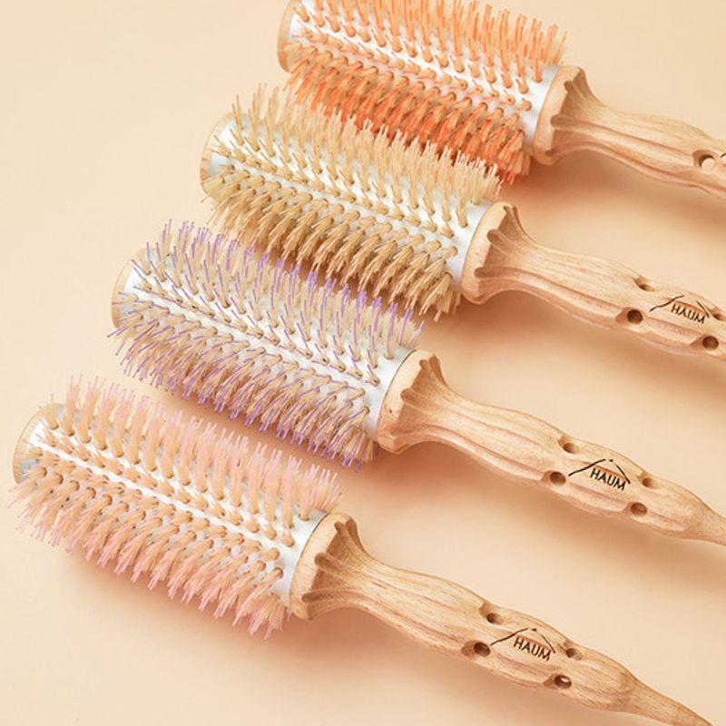 HAUM HAUM King Roll Brush Roll Brush No. 7 Donmo Self-Dry Hair Comb beige