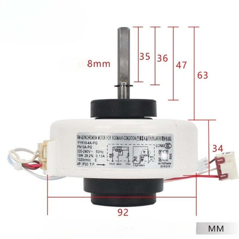 New YYR10-4A-PG FN10F-PG Indoor Unit AC Fan Motor For Gree Air Conditioner Conditioning Spare Parts