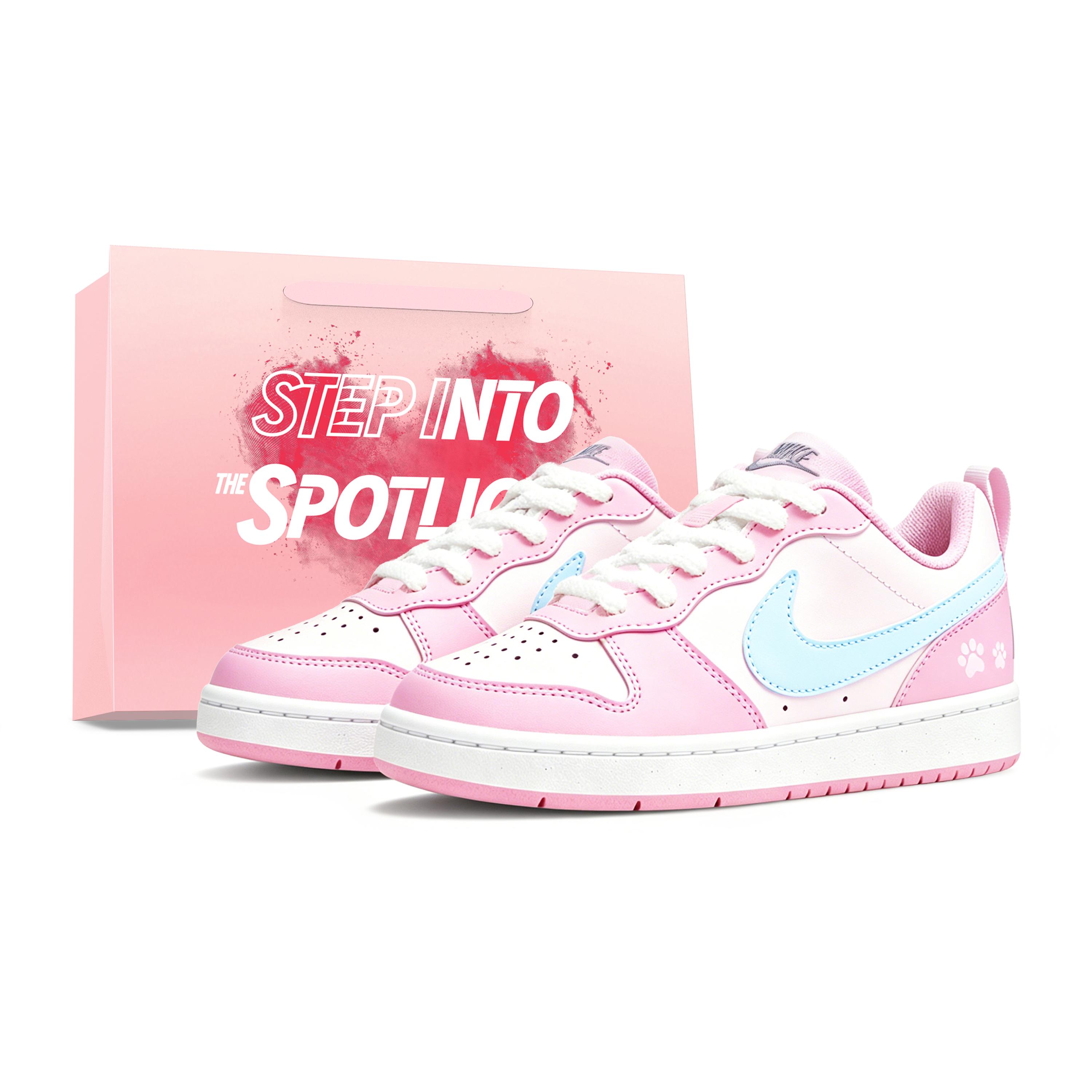 

Nike Court Borough Peach Milk Jelly Skateboard Shoes Unisex Dopamine Powder DV5456-604(Team138-) 38
