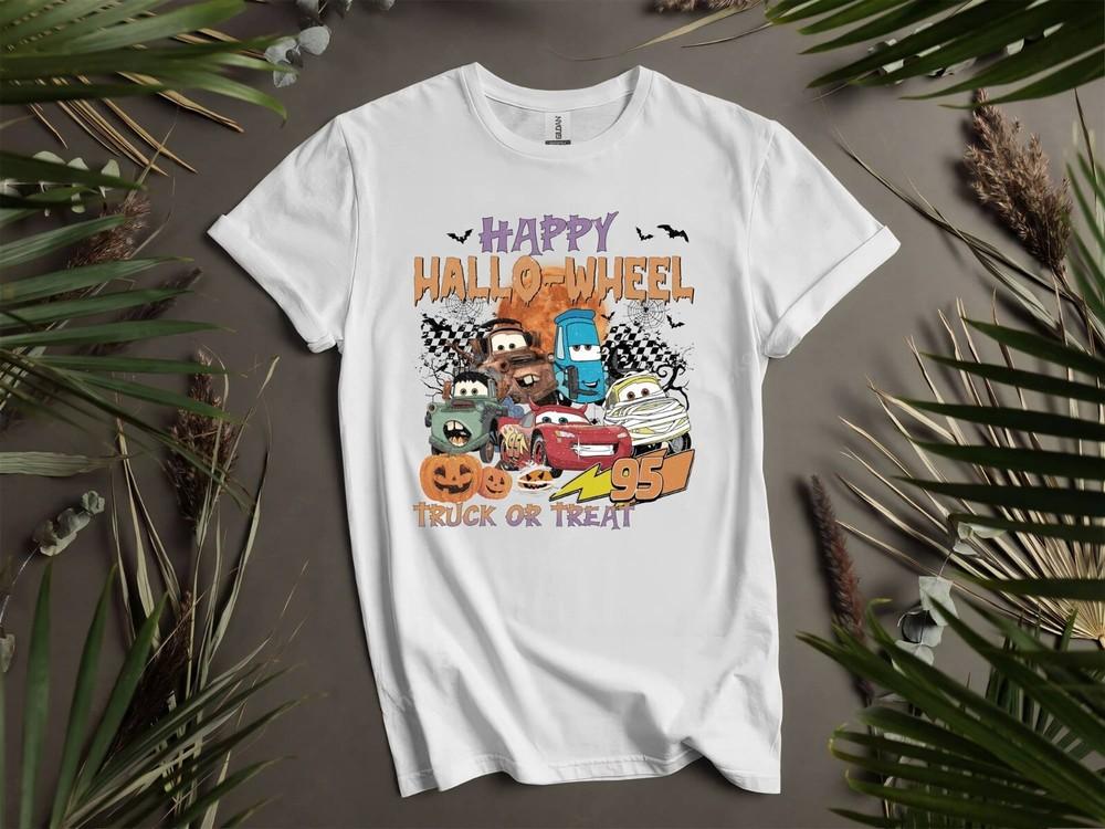 

The Cars Happy Hallo-Wheel T-shirt T shirt Men Women Unisex Tshirt I35 3XL