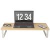 Office Desktop Computer Stand Rack Bracket Raised Shelf Laptop Monitor Wooden Table Home Storage Holders Utility Accessories