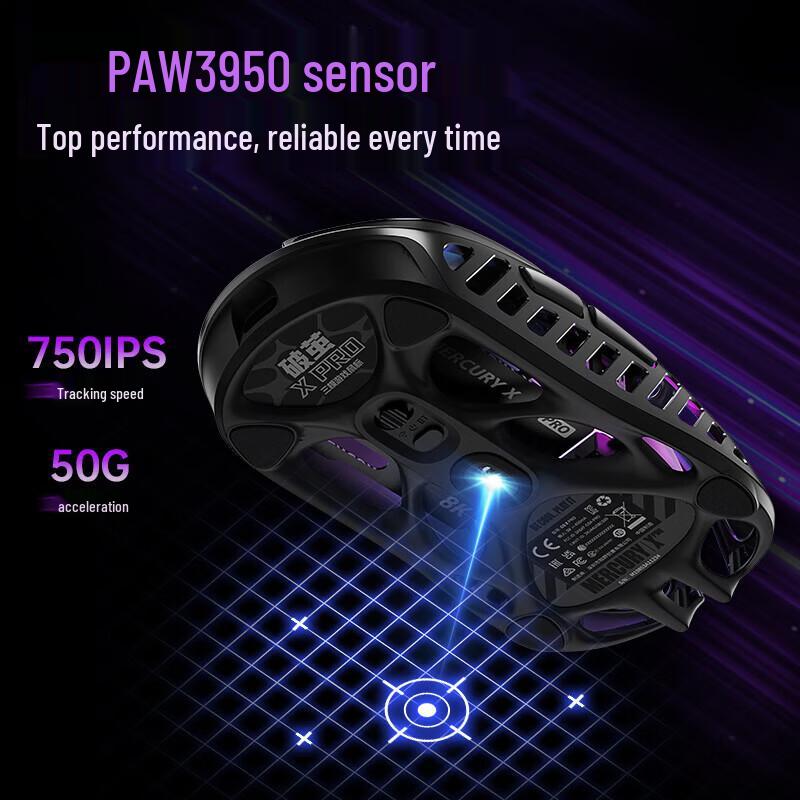 GravaStar Cocoon X Tri-Mode Lightweight Gaming Mouse