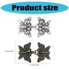 Retro Sweater Clip Cape Cloak Clips Fashion Antique Elaborate Butterfly Shape Shawl Collar Clasp for Girl Women
