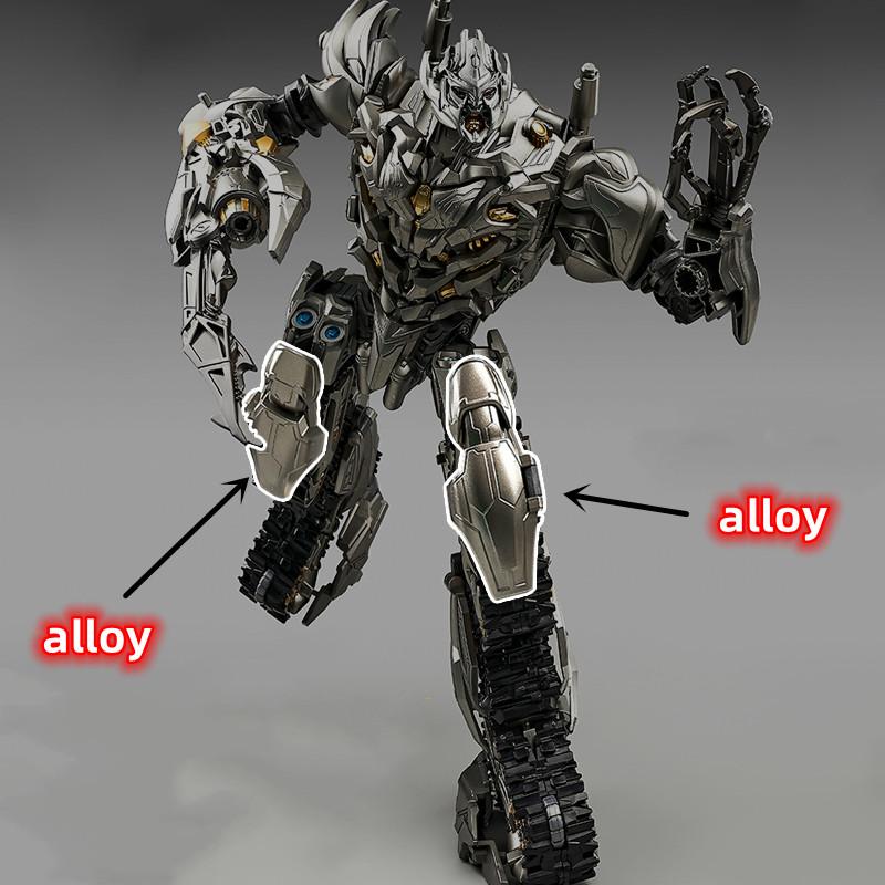 Non-Toxic 28Cm Transformer Robot Movie Large Size Tank Megatron Action Figure Model Toys Boxed Collecting Enthusiast Toys