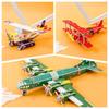 3D Airplane Puzzle Handmade Children Jigsaw Puzzles Early Learning Montessori Toys  Boys