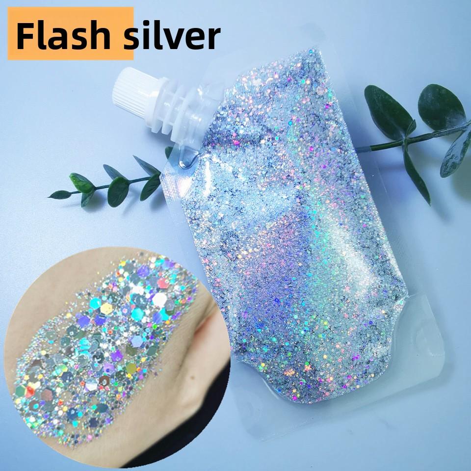 Gel Sequins Pearlescent Eye Makeup Stage Makeup Gel Sequins Photo Hair Makeup Glitter