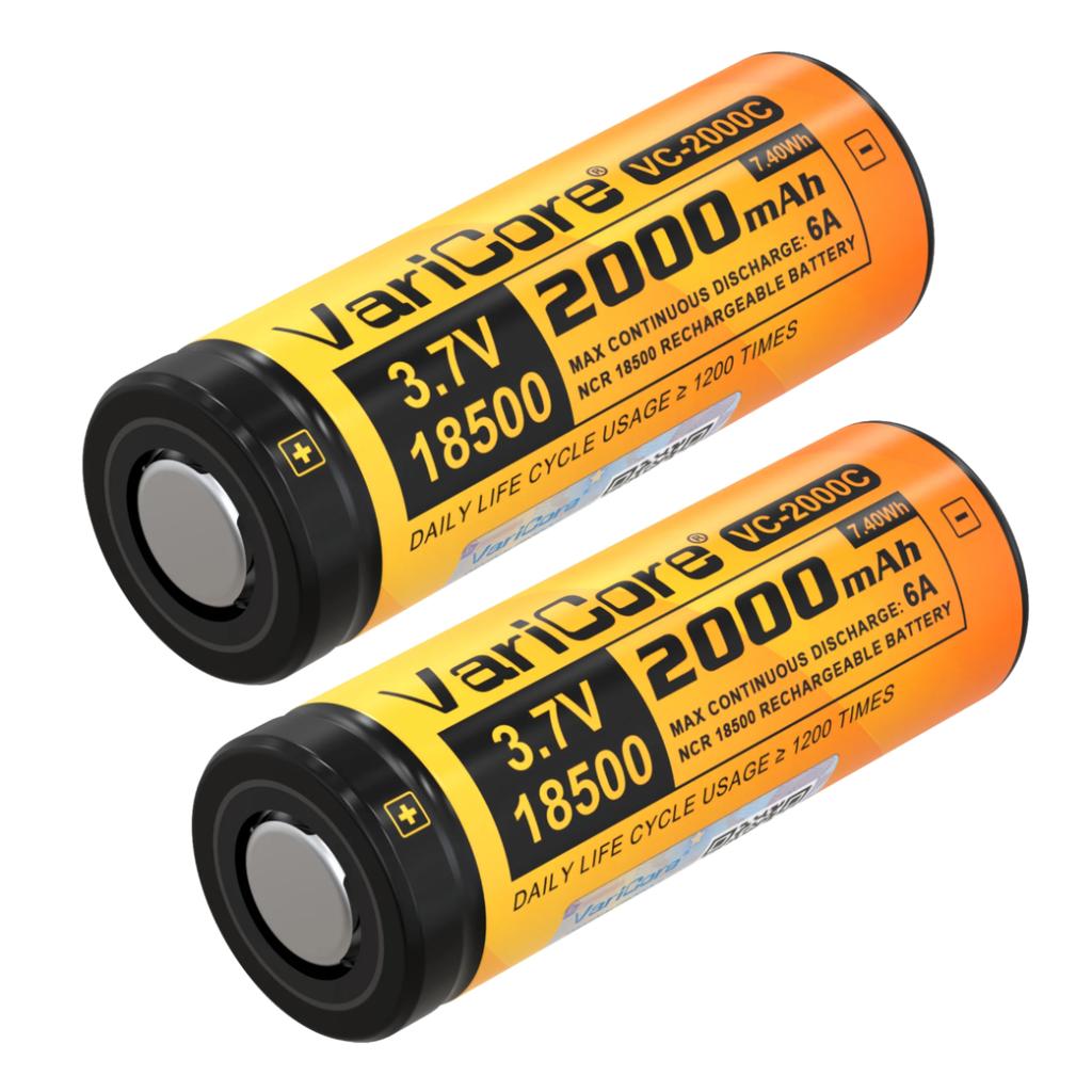 Akumulator Bateria Ogniwo Varicore Vc-2000C 18500 Li-Ion 3.7V 2000Mah