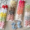 10pcs/lot Baby Girls Ribbon Bow Clips Hairpins Alligator Metal Hair Bows Clip Headwear Hairbows Hair Accessories Gift