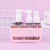 Ensemble de Bouteilles de Voyage 2/3/4-en-1 Combinaison Shampooing Gel Douche Savon pour les Mains Lotion Flacon Vide Fractionné Kit de Voyage Accessoires