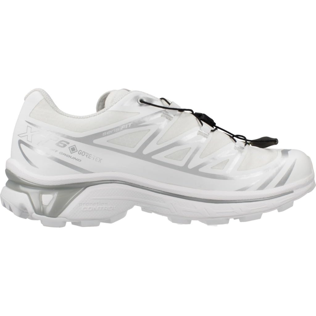 SALOMON SNEAKERS GTX Performance Sneakers L47581100 and Size XT-6 Gore-Tex White, Men's Women's 25.0cm (White)