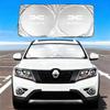 BGT1 Car Sunshade Windshield Ultraviolet-proof Sun Visor For Dacia Logan Sandero Duster Lodgy Spring Jogger Dokker Stepway Bigster
