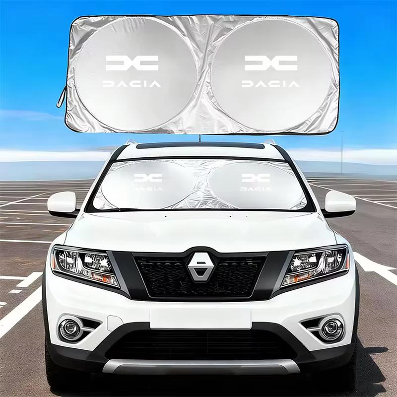 BGT1 Car Sunshade Windshield Ultraviolet-proof Sun Visor For Dacia Logan Sandero Duster Lodgy Spring Jogger Dokker Stepway Bigster