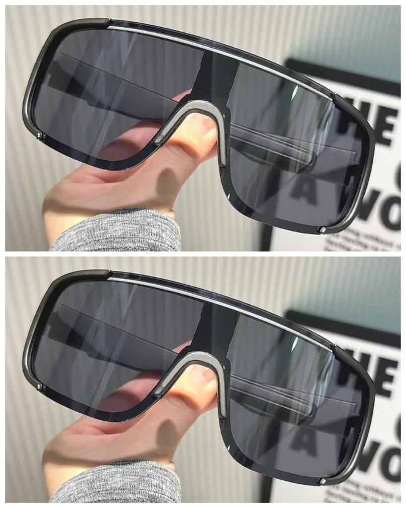 2SZT Okulary rowerowe sportowe outdoorowe dla mężczyzn kobiet outdoorowe UV400 odporne na promieniowanie ultrafioletowe okulary do jazdy odcienie dla mężczyzn duże oprawki