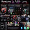 2026 New Men Uric Acid Blood Lipid Monitor Smart Watch ECG Blood Pressure Blood Oxygen Heart Rate Temp BT Call Health Smartwatch Sports Fitness Watch