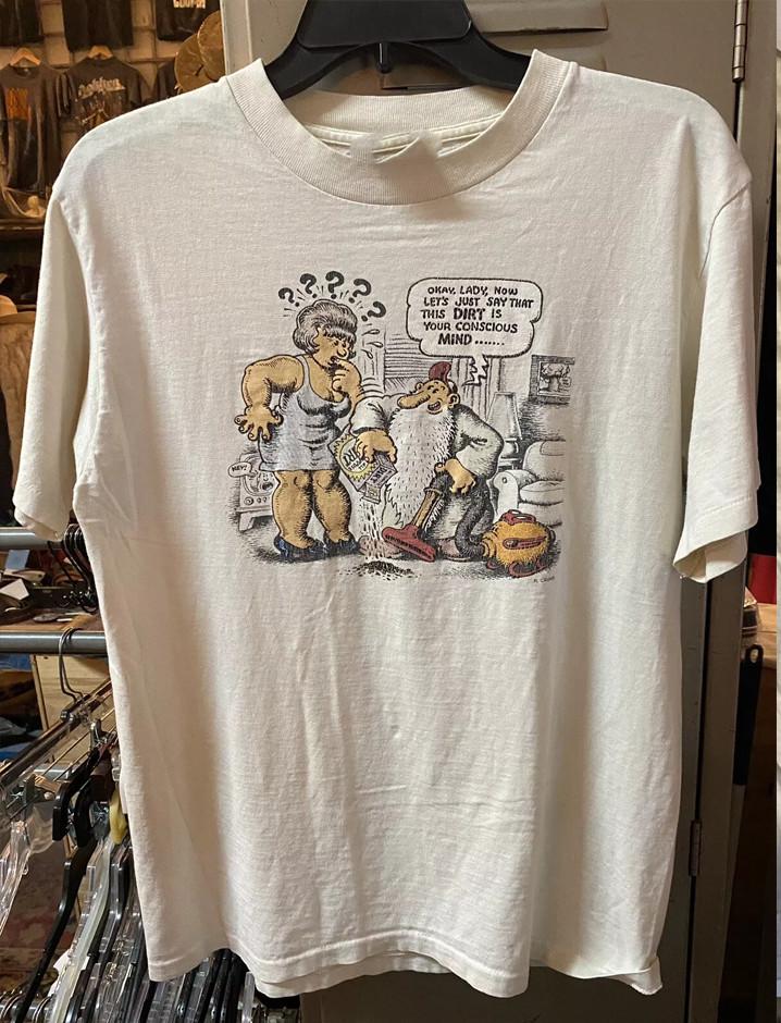 R Crumb Mr Natural 1980 s Shirt WHITAE SIZE S-5XL KN379 Unisex T-Shirt M
