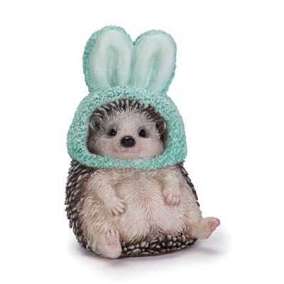 Ubia Căciulă-Cap Arici 5x5x7.5cm Păpușă Figurină Ornament Animal Decor de Grădină Arici H23169