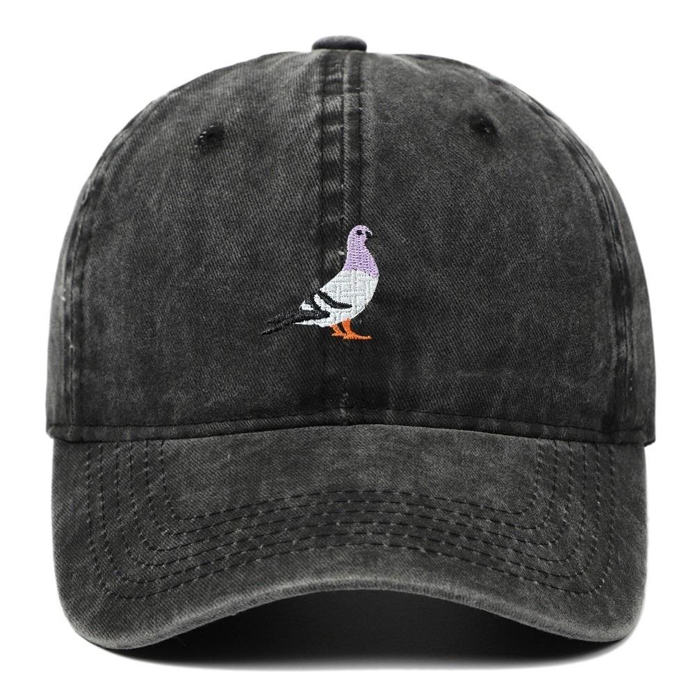 Your Department Home Duivenborduurpatroon Baseballpet Casual Buitensporten Verweerde Pet Vintage Verstelbare Baseballpetten Alle Seizoenen zwart